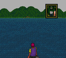 Kashiwagi Shigetaka no Top Water Bassing (Japan) In game screenshot